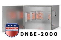 5.75′ x 5.6′ x 5′ Powder Coating/Cerakote Oven, Digital Temp, Circulation Fan