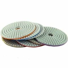 Builder Stone Restoration Kit 47PCS Diamond Pads Wet Polisher Granite Marble