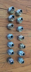 lot of 14 Dormont 1/2″ gas plumbing flare adapters ( fittings )