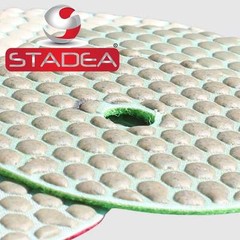 4″ DIAMOND POLISHING PAD DRY Grit 50 for Variable Speed Grinder Polisher Granite