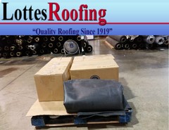 10′ x 26′ BLACK 60 MIL EPDM RUBBER ROOFING BY THE LOTTES COMPANIES