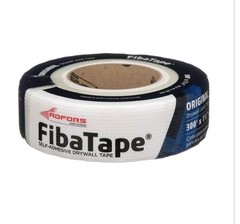 FibaTape 1-7/8 In. x 300 Ft. White Self-Adhesive Joint Drywall Tape FDW8665-U
