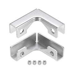 2 PCS 8-10mm Glass Fixing Clip L-Shaped Glass Combination Fixing Bracket