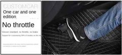 Customized Style Car Floor Mats for BMW X1 E84 F48 X2 F39X4 F26 G02 Auto Carpets