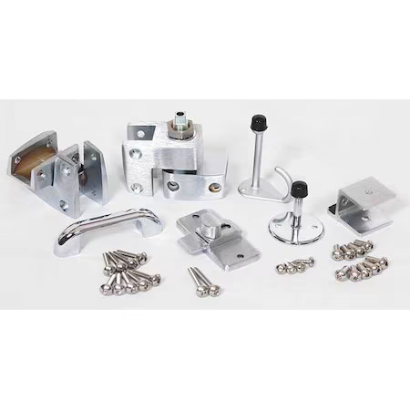 Asi Global Partitions 40-8571008 Zamac Door Kit Use W/Polymer Partition
