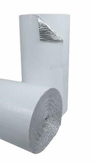 White Faced Double Bubble Reflective Foil Thermal Insulation 400sqft R8 4ft