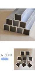Aluminium Alloy Square Tube Hollow DIY Decoration Height 6-25mm Length 300 500mm