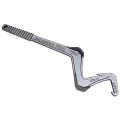 Zoro Select 3N1 Pail Lid Opener, Silver, Aluminum, 21 In., 3N1