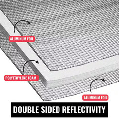 24 In. X 100 Ft. Heavy-Duty 10 Mm Reflective Insulation Radiant Barrier Roll Sou