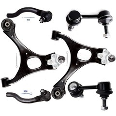 6PCS Control Arm Ball Joint Tie Rod End Sway Bar Link Kit 2006-2011 for Honda Ci