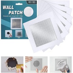Drywall Repair Patch 8 Inch 6 Pack, Safe Mend Wall Repair Self Adhesive Fiber…