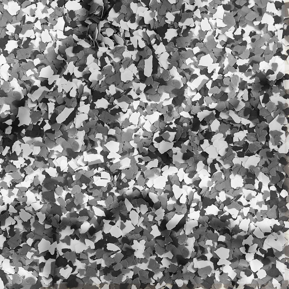 Fabbay 9 Kg/ 20 lb Decorative Color 1 Count (Pack of 1), Black White Gray