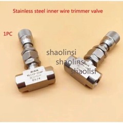 G / NPT 1/8″ 1/4″ 3/8″ 1/2″Stainless Flow Micro Rregulate Metering Needle Valve