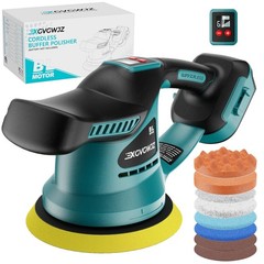 Cordless Buffer Polisher for Makita 18V Battery, 450W Brushless Car Buffer Po…
