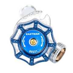 Eastman 8 Inch Frost Free Sillcock 1/2 Inch MIP x 1/2 Inch C Blue 80221