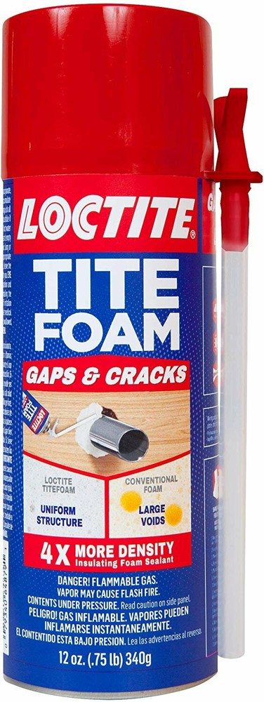 Loctite TITEFOAM Insulating Foam Sealant, Case of Twelve 12 Ounce Cans…