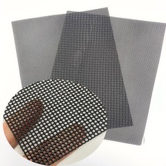 PVC Coated 304 Stainless Steel Mesh,2 Pack Woven Wire 8.2″x11.8″,2pack, black