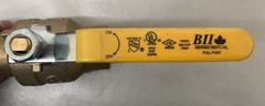 Boshart 0827C-12NL No Lead Brass Ball Valve Full Port 600CWP 1 1/4″ CxC