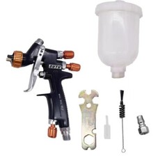 1.2/1.0MM Nozzle Kit Tank Air Spray With Mixing Cup And Adapter Paint Spray Gun