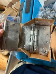 ASSA ABLOY McKinney MK55858 TA2714 26D Ball Bearing Hinge Satin 3 Pack