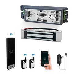 WIFI Access Control Wireless Toucheless Button Kit with Electric Magnetic Lock