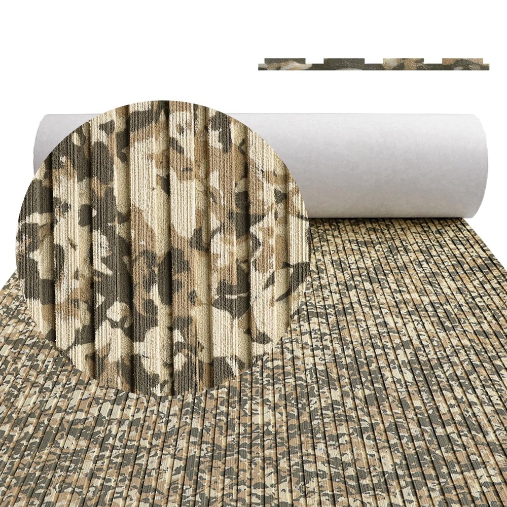 EVA Foam Boat Decking 95×16.14″ Marine Flooring Self-Adhesive Sheet 6mm Thick