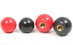 Ball Handle Plastic Knobs Dia 16mm 20mm~50mm Thread M4 M5 M6 M8 M10 M12 M16