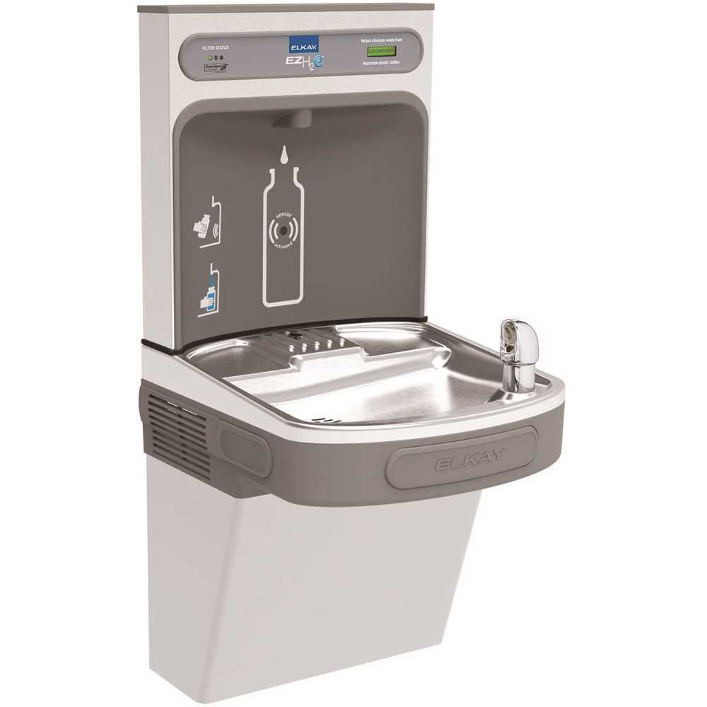 Water Cooler Bottle Filling Station Single in Stainless Steel, REF