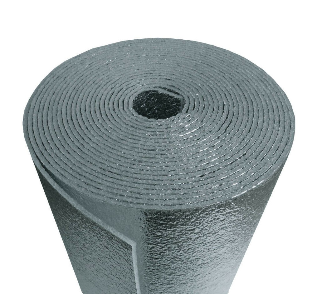 USEP 5mm Premium Reflective Insulation Roll, Foam Core Radiant Barrier 16X25