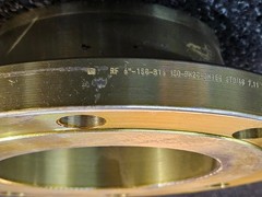 6″ 150# Raised Face Weld-Neck Flange Schedule 40 Carbon Steel B16
