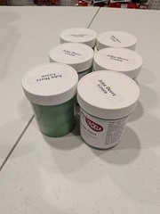 POWDER COATING PAINT JOHN DEERE GREEN Lot of 6 – 2 oz jars