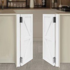 Modern Pine Wood Dual Partition Door Partition Door Porch Entrance Door 70*90cm