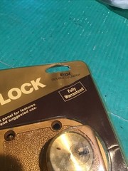NOS S. PARKER DOUBLE CYLINDER JIMMY PROOF DEADLOCK 07234