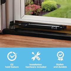 V2012BL Heavy Duty Tap-N-Go Pneumatic Closer, Black