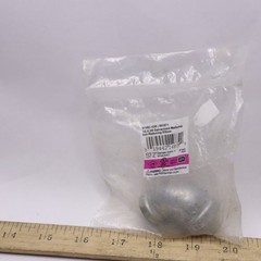 LDR Industries Reducing Elbow Pipe Fitting Malleable Galvanized Zinc 1/2″ X 3/8″