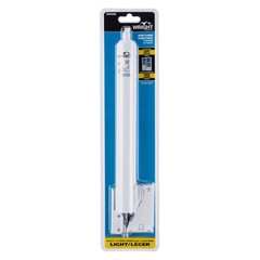 Standard Duty Steel Pneumatic Screen and Storm Door Closer, Whi