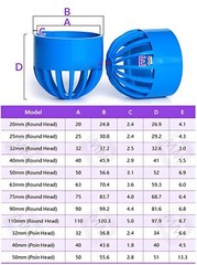 PVC Fish Tank Aquarium Pond Pool Pipe End Water Filter Cap Net Vent Terminal