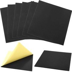 8 Pcs Adhesive Foam Padding Sheets – Self-Stick EVA Insulation, Anti-Vibration R