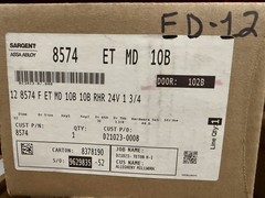 SARGENT 8574 ET MD 10B Electrified Rim Exit Device 24V RHR NEW IN BOX