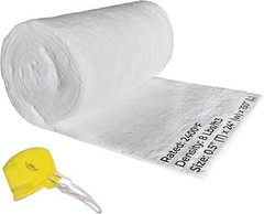 Ceramic Fiber Blanket – 2400F 8# , High Temp Thermal Insulation, 1/2″x24″x12.5′