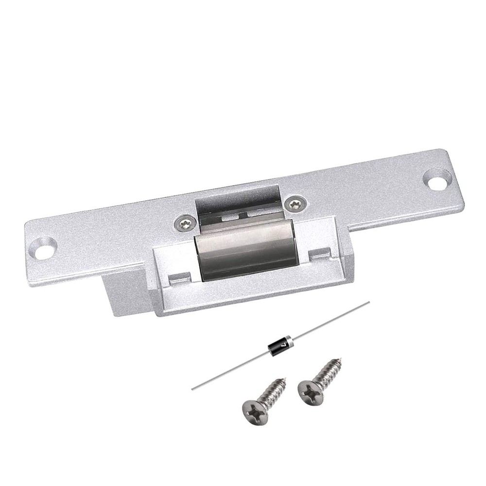 2026 Upgraded Electric Door Strike Lock Electronic Mortise NO Mode 12V DC Fai…