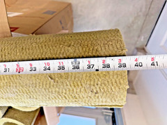 Box of 7 qty Rockwool Mineral Wool Pipe Insulation 6″ ID X 1″ 39″ Free Ship