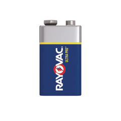 9V Alkaline Batteries 2PK 9V