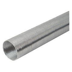 Aluminium Flexible Hose 100mm/3M Alloy Air Duct Pipe Flexi Pipe