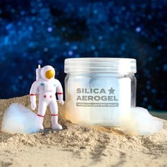 Stunning Aerogel Chunks – Translucent Silica-Based Material, Captivating Décor