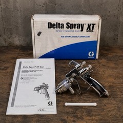 Graco Delta Spray XT Series HVLP Air Spray Finishing Gun Open Box