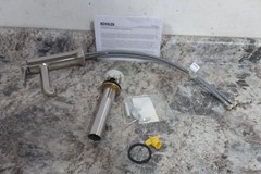 Kohler 27000-4-BN 1.2 GPM Brushed Nickel Single-Handle Bathroom Sink Faucet