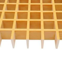 3PCS Fiberglass Drain Grate 1,100LBS Capacity Industrial Staircase Cover