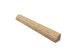White Oak Quarter Round Moulding 3/4 in x 3/4 in x 7ft Unfinished Solid Hardwood