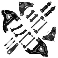 17pcs Suspension Kit Fit Express Savana 1996-2002 Control Arms Ball Joint